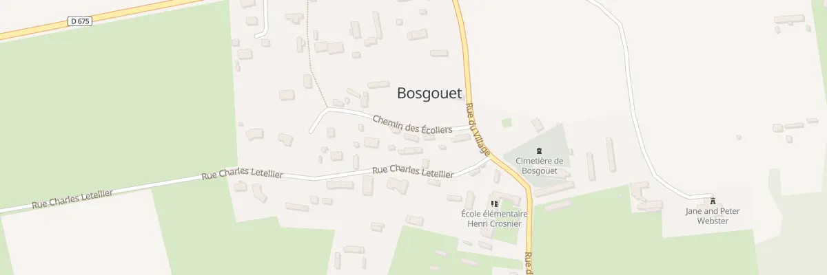 Plan du 57 Che des Ecoliers à Bosgouet