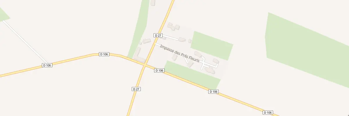 Plan du 1 Imp des Prés à Prétot-Vicquemare