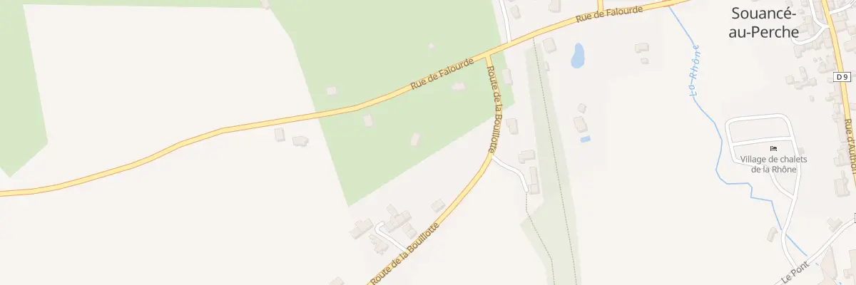 Plan du 15 Rue de Falourde à Souancé-au-Perche