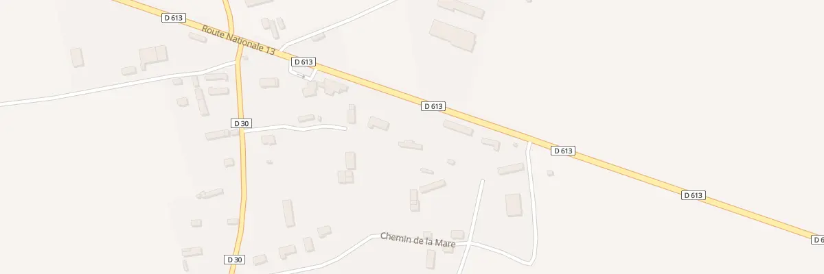 Plan du 8 Rte Nationale 13 à Écardenville-la-Campagne
