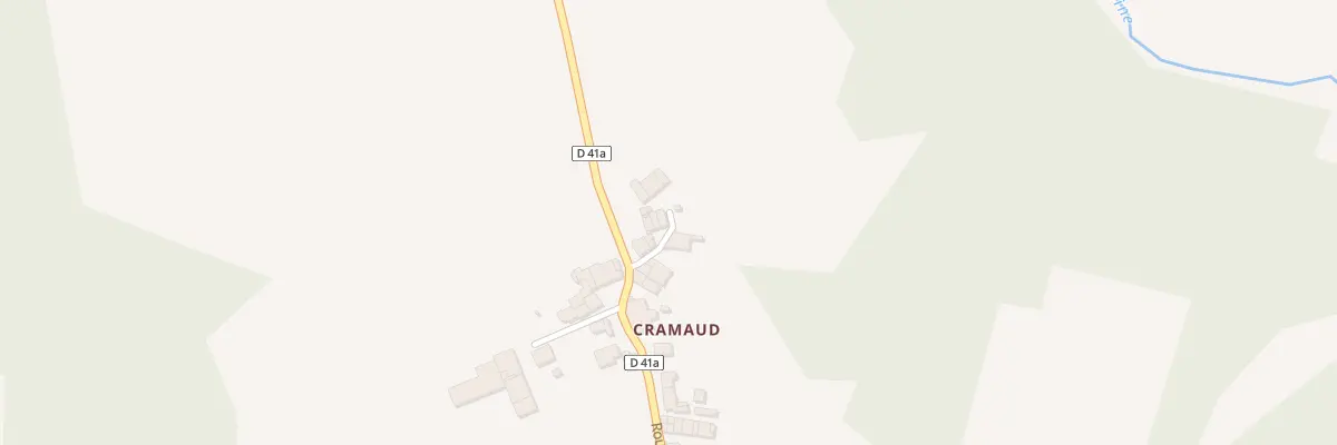 Plan du 5 Che de Cramaud à Rochechouart