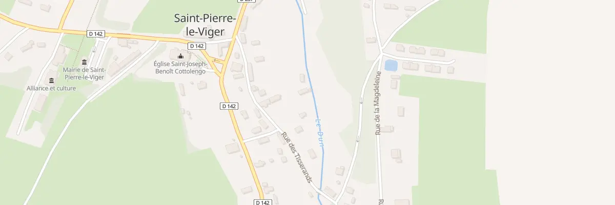 Plan du 171 Rue des Tisserands à Saint-Pierre-le-Viger