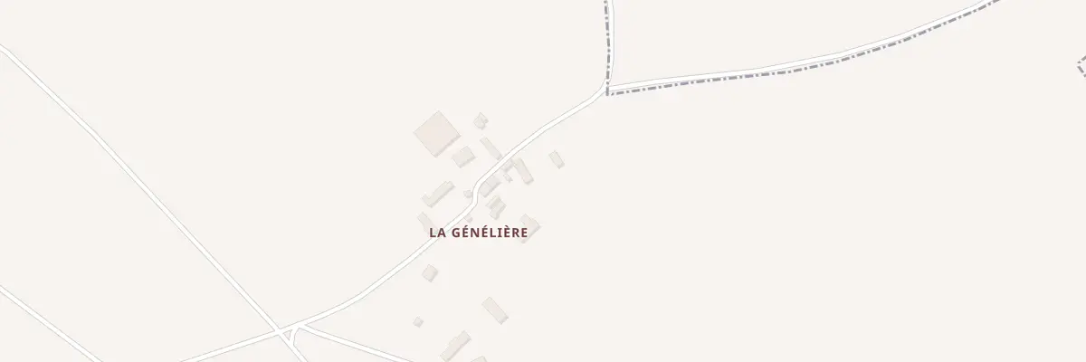Plan du 24B La Geneliere à Rohaire