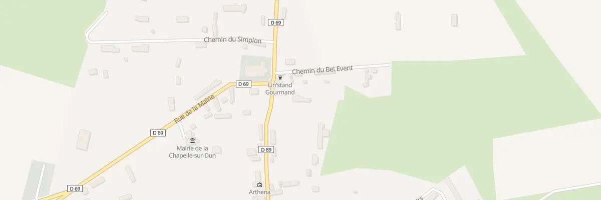 Plan du 375 Grande Rue à La Chapelle-sur-Dun