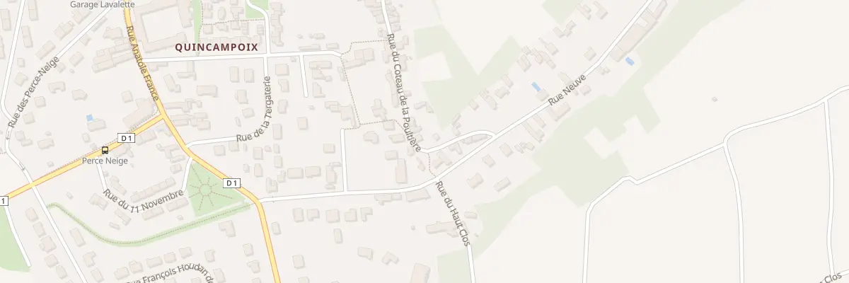 Plan du 7 Rue du Coteau de la Poultière à Vernou-sur-Brenne