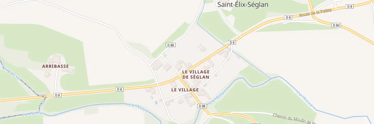 Plan du 21 Le Village à Saint-Élix-Séglan