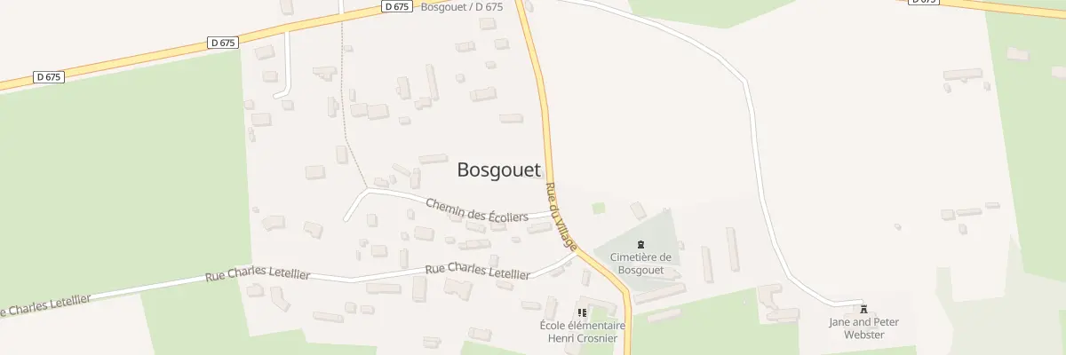 Plan du 16 Che des Ecoliers à Bosgouet