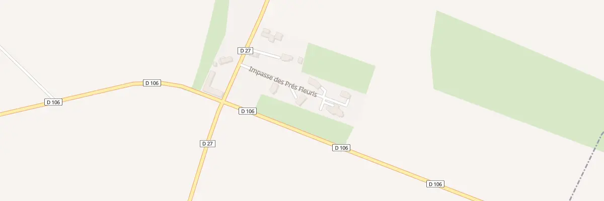 Plan du 3 Imp des Prés à Prétot-Vicquemare