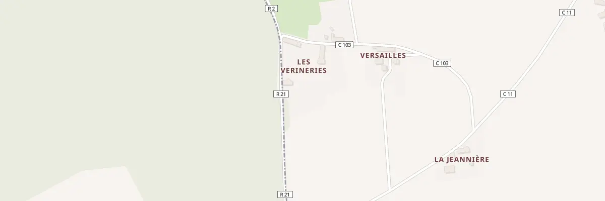 Plan du 224 Les Vérineries à Ciran