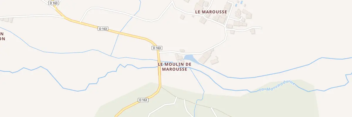 Plan du 5286 Moulin du Marousse à Saint-Christophe