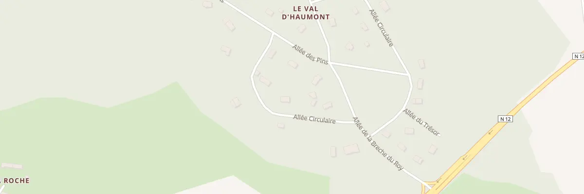 Plan du 66 All Circulaire à Pullay