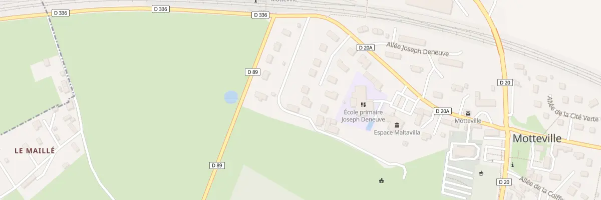 Plan du 290 Rue Alexis Ricordel à Motteville