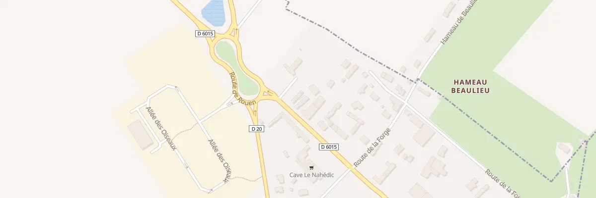 Plan du 71 Rte de Rouen à Croix-Mare