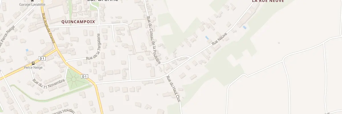 Plan du 5 Rue du Coteau de la Poultière à Vernou-sur-Brenne