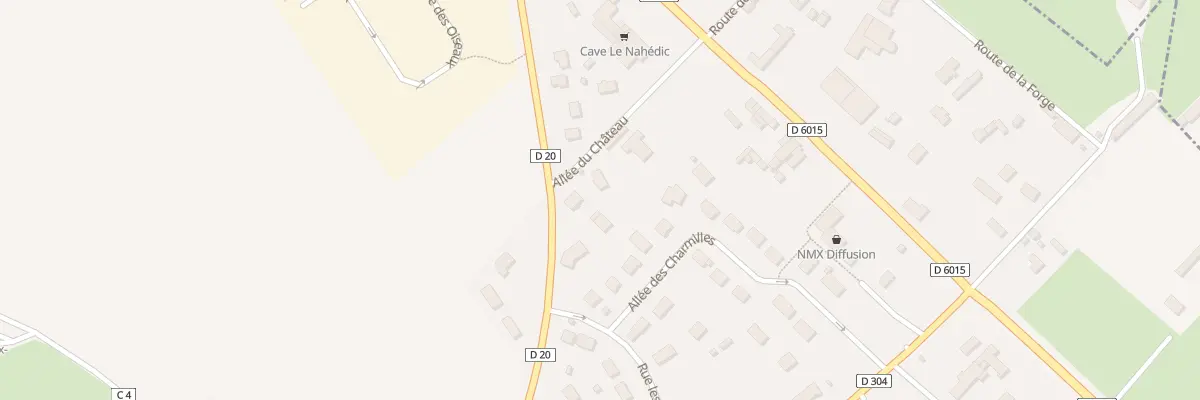 Plan du 317 Rte de Fréville à Croix-Mare