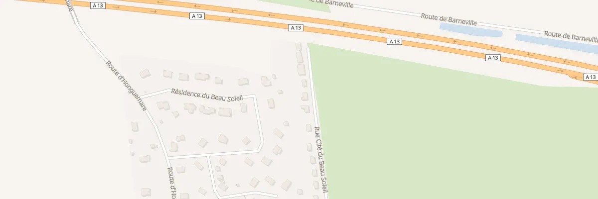 Plan du 9 Cité du Beau Soleil à Bosgouet