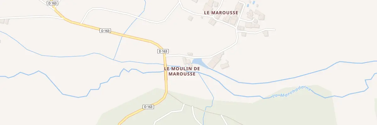 Plan du 5115 Moulin du Marousse à Saint-Christophe