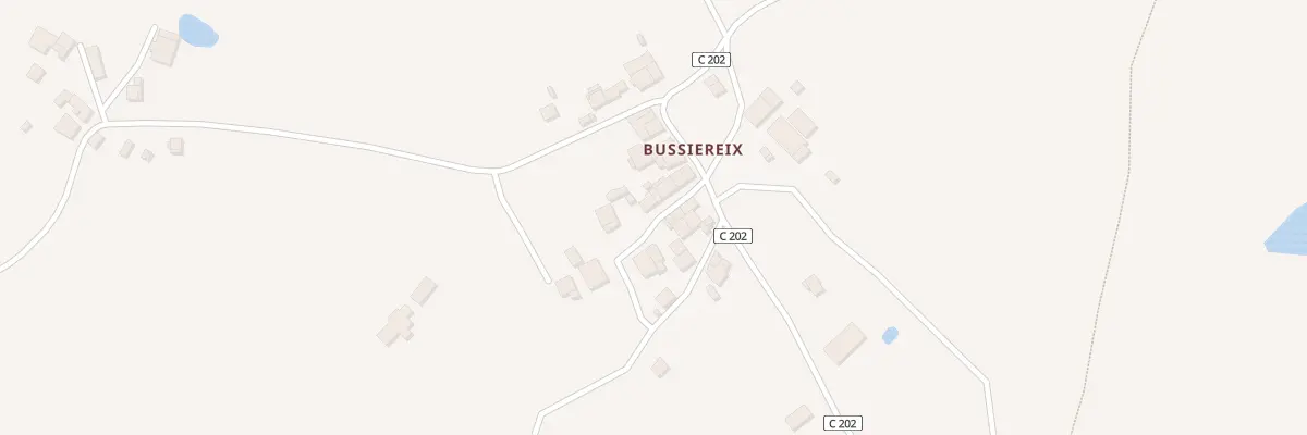 Plan du 5133 Bussiereix à Brigueuil