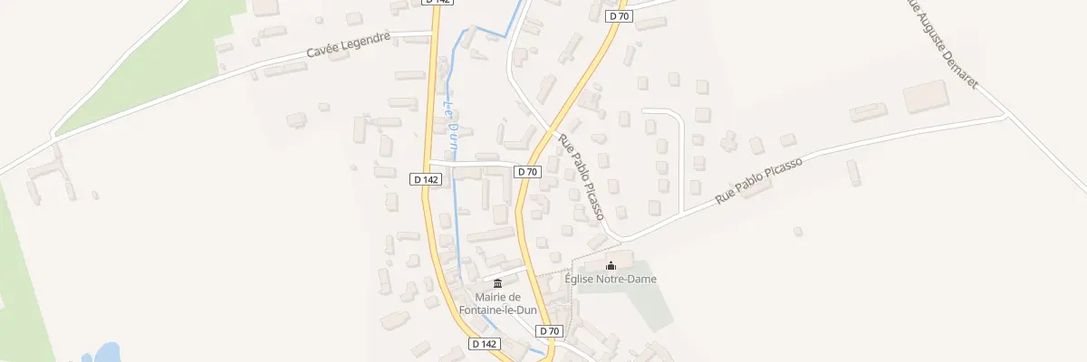 Plan du 138 Rue Edouard Loisel à Fontaine-le-Dun
