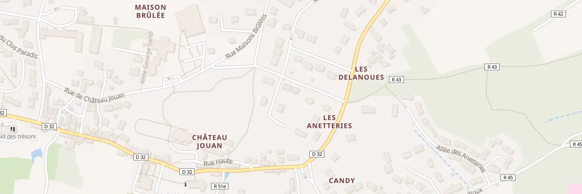 Plan du 20 Rue du Château Jouan à Truyes