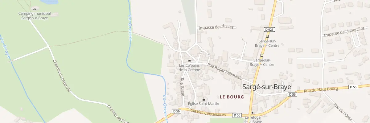 Plan du 26 Rue Roger Reboussin à Sargé-sur-Braye