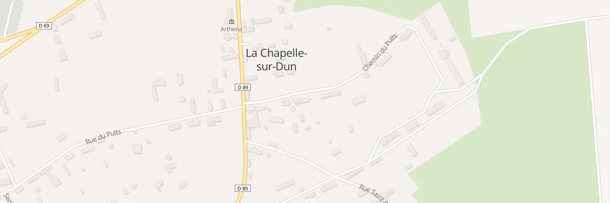 Plan du 110T Rue du Puits à La Chapelle-sur-Dun