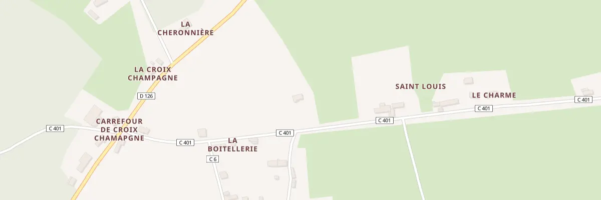 Plan du 5515 La Croix Champagne à Gréez-sur-Roc