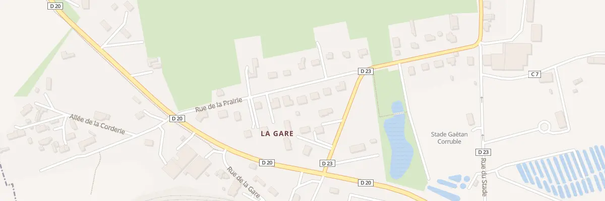 Plan du 186 Rue de la Prairie à Motteville