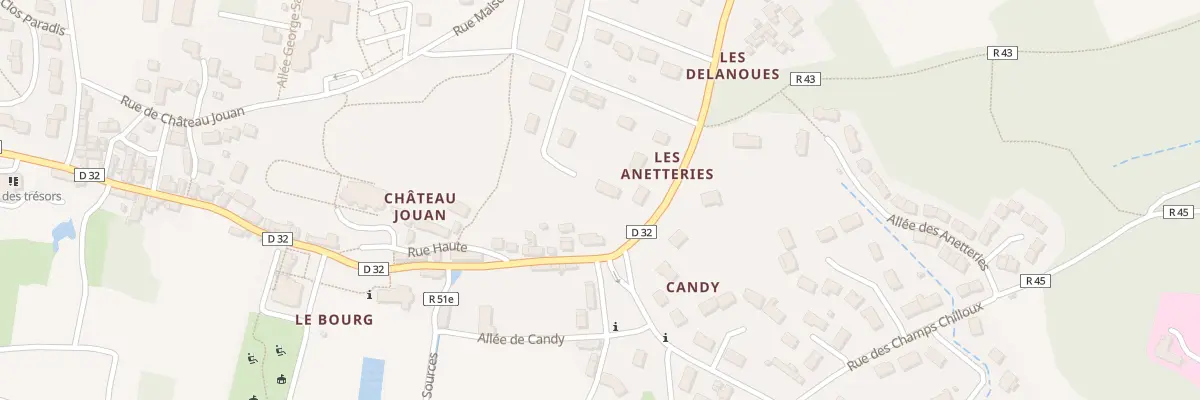Plan du 3 All de Bel Air à Truyes