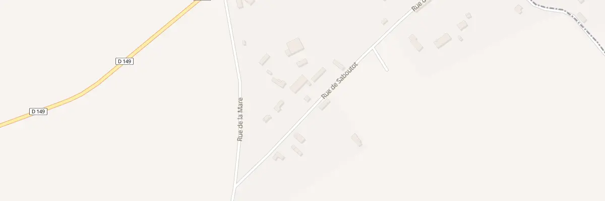 Plan du 9000 Rue de Saboutot à Prétot-Vicquemare