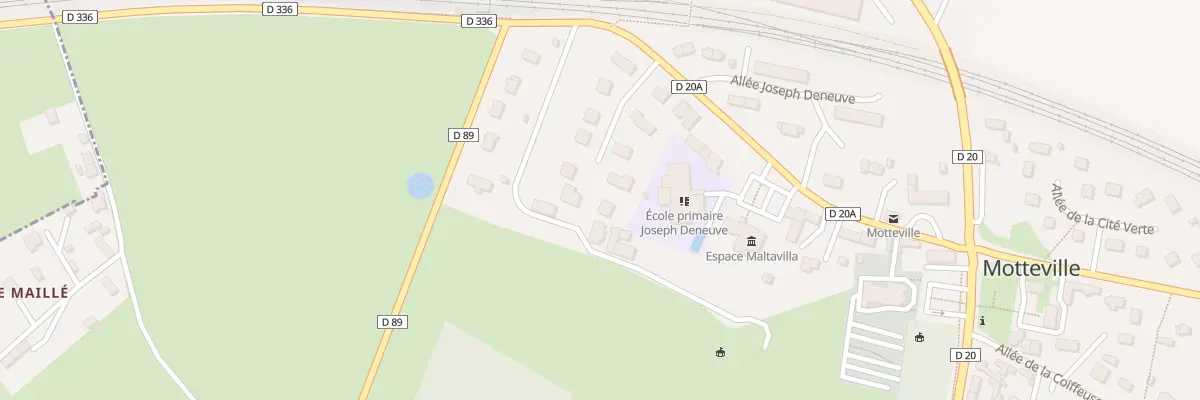 Plan du 289 Rue Alexis Ricordel à Motteville
