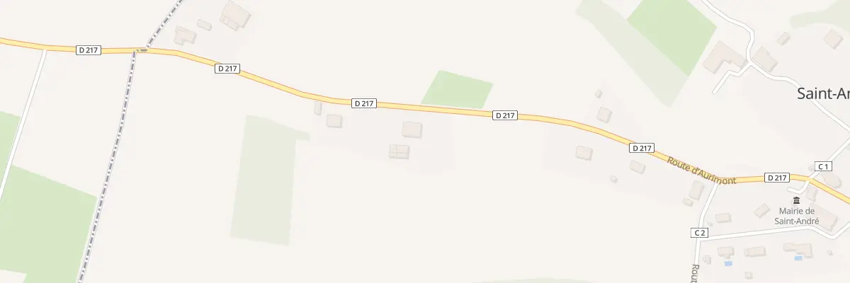 Plan du 50 Rte d’Aurimont à Saint-André