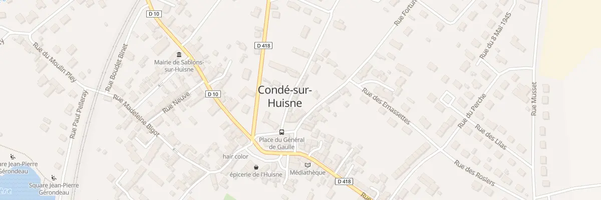 Plan du 8 Imp Brunet à Sablons sur Huisne