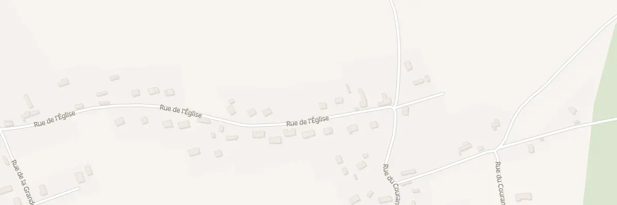 Plan du 35B Rue de l’Église à Sébécourt
