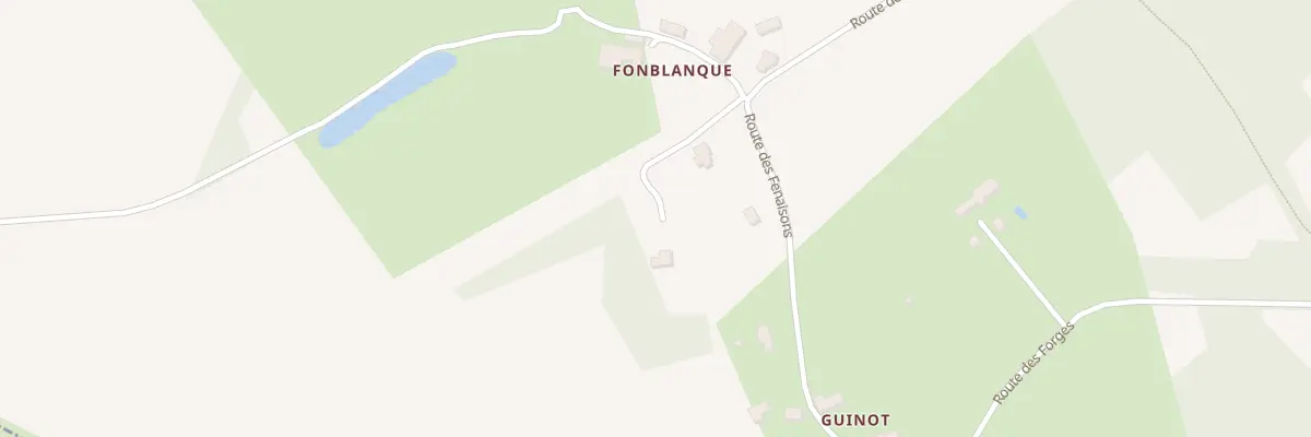 Plan du 32 Guinot à Lavalade