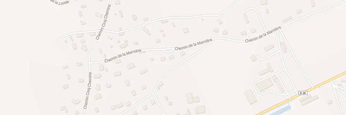 Plan du 76 Che de la Marnière au Bosc du Theil