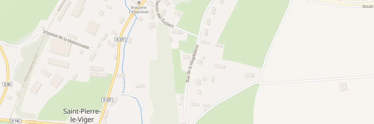 Plan du 228 Rue de la Magdeleine à Saint-Pierre-le-Viger