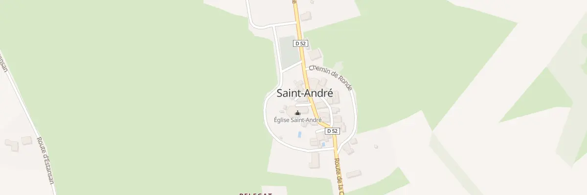 Plan du 20 Imp de l’Eglise à Saint-André