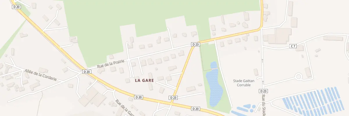 Plan du 230 Rue de la Prairie à Motteville