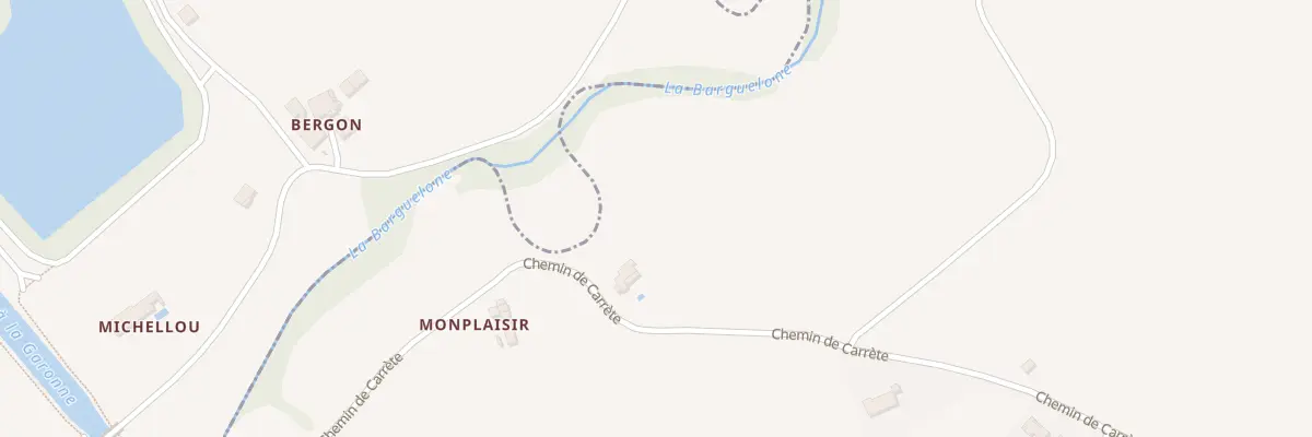 Plan du 3 Che de Carrète à Golfech