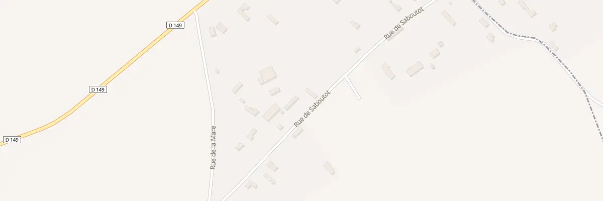 Plan du 2 Rue de Saboutot à Prétot-Vicquemare