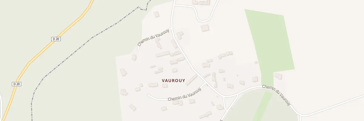 Plan du 5781 Le Vaurouy à Duclair