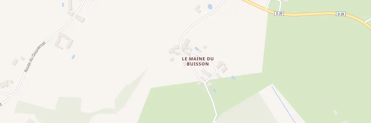 Plan du 562A Le Maine du Buisson au Buisson-de-Cadouin