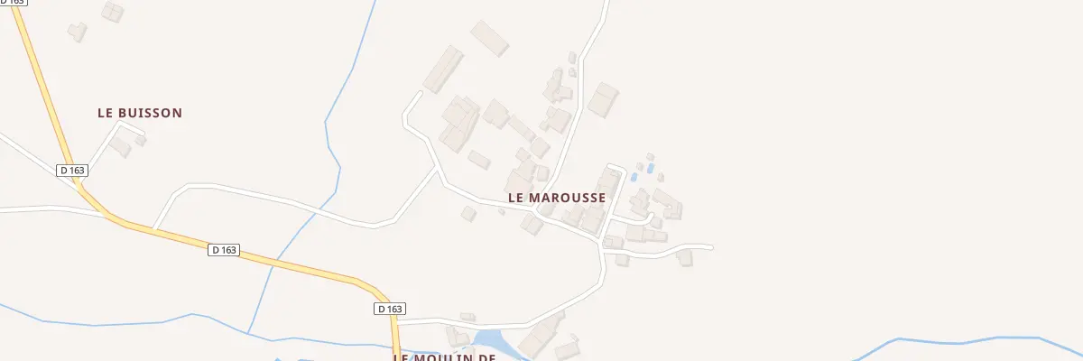 Plan du 5102 Le Marousse à Saint-Christophe