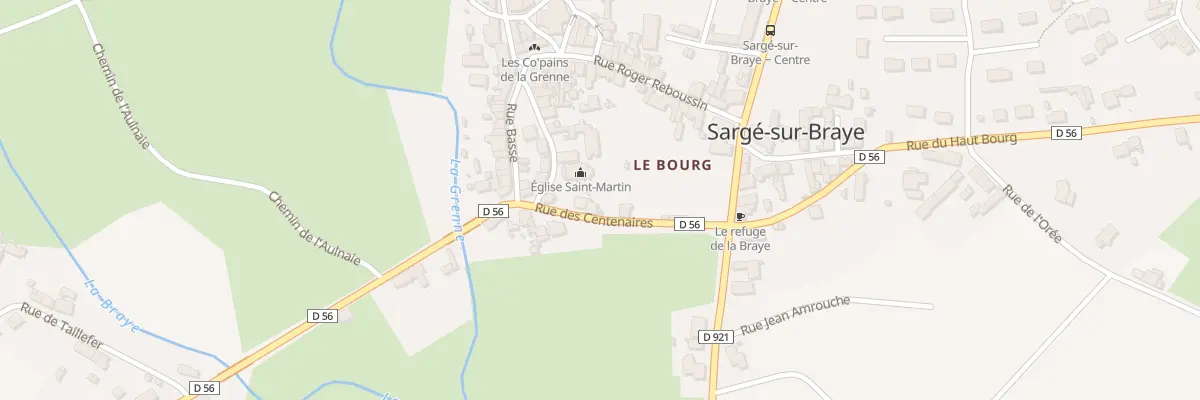 Plan du 4 Rue des Centenaires à Sargé-sur-Braye