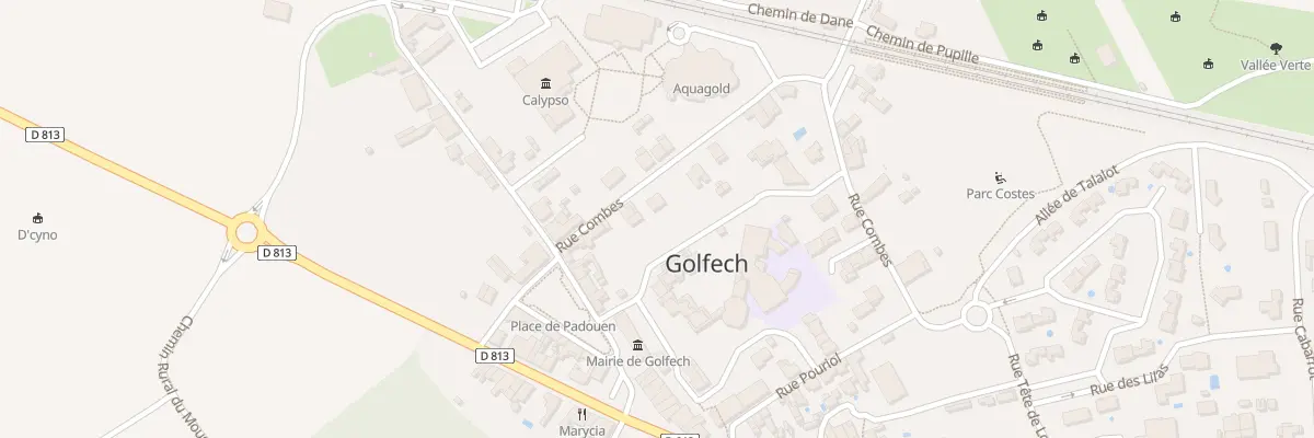 Plan du 3 Rue des Ecoles à Golfech