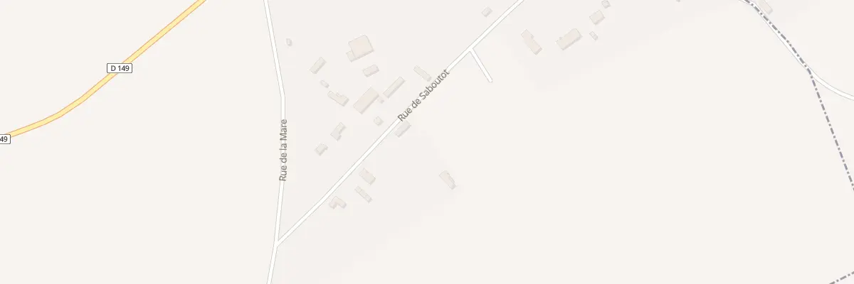 Plan du 3 Rue de Saboutot à Prétot-Vicquemare