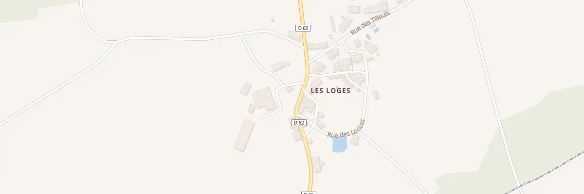 Plan du 5036 Les Loges à Gajoubert