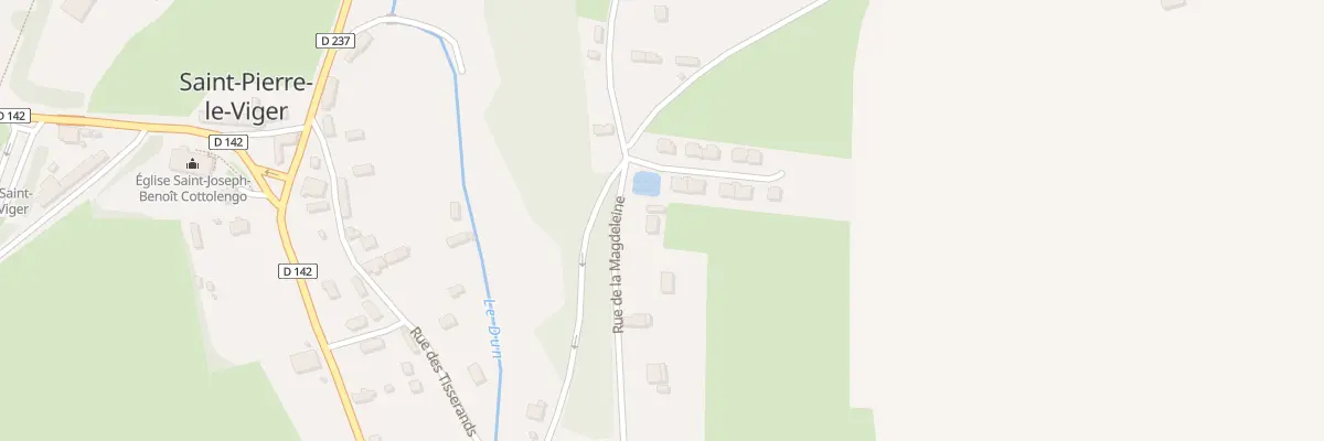 Plan du 457 Rue de la Magdeleine à Saint-Pierre-le-Viger