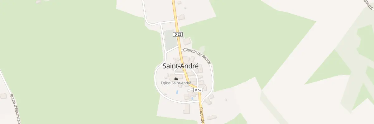 Plan du 71 Le Village à Saint-André